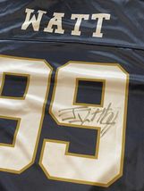 JJ Watt Signed Jersey Miller Lite Promo #99 Autographed Size Large Navy ... - £119.71 GBP