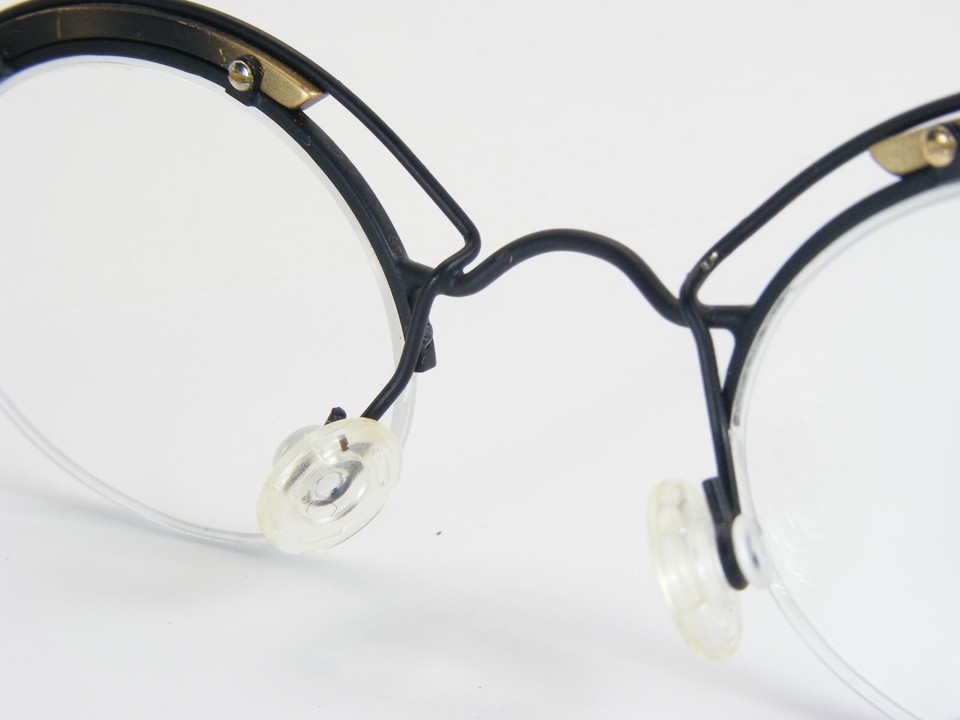 DOMINO 15-118 Black /Gold Unique RARE EYEGLASSES FRAME 40-25-136 Germany Item image 11