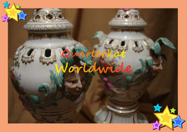 Vases Antique Porcelain Ceramics Vase Urns Ornaments Large Antiques - £15,721.76 GBP
