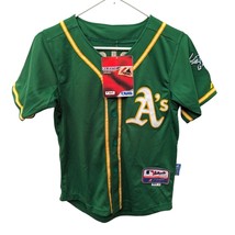 Oakland Athletics  Majestic Authentic Coco Crisp #4 Green Youth Jersey S... - £75.02 GBP