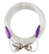 Vibrant Life Vinyl Covered Tie-Out for Dogs, Up To 60 Lbs, 25’, Size Medium - $12.95