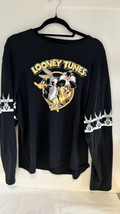 Looney Tunes Shirt 00 Thats All Folks  Black Men&#39;s Long Sleeve T-Shirt 3XL - $16.78