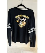Looney Tunes Shirt 00 Thats All Folks  Black Men&#39;s Long Sleeve T-Shirt 3XL - £13.19 GBP