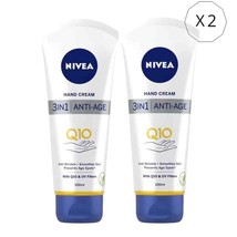 2 x Nivea Q10 3 in 1 Anti Age Hand Cream 100 ml - £23.87 GBP