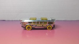 Hot Wheels High School Bus 1/64 Model Car Silver - £2.69 GBP