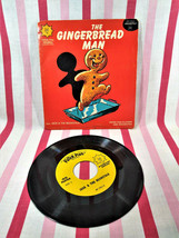FaB Vintage 1960s Gingerbread Man Vinyl 45rpm Childrens Peter Pan 2 Song... - $10.00