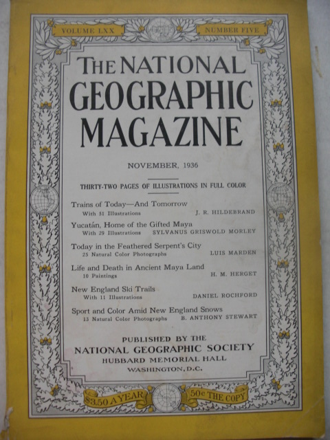 The National Geographic Magazine, November, 1936, Volume LXX, Number Fiv... - $29.00