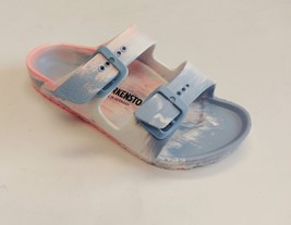 Birkenstock Arizona Essentials EVA Size C 13 Slide Sandals Tie Dye EU 31 Girls - £40.32 GBP
