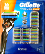 Gillette ProGlide Plus Men&#39;s 5-Blade Razor 16 Cartridges Fusion5/Proglid... - $938.82 MXN