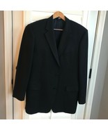 Brooks Brothers &quot;346&#39; Suit Jacket 44L.   96% Wool.  Sports Coat. Black P... - £29.55 GBP
