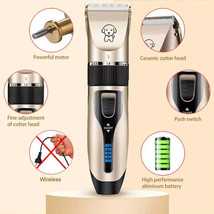 Dog Clipper Dog Hair Clippers Grooming (Pet/Cat/Dog/Rabbit) Haircut Trimmer Shav - £23.19 GBP+
