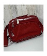 Avon Red Travel Case Bag Cosmetic Makeup Toiletries - £17.73 GBP