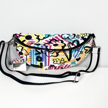 Brighton NWT Multicolor Graffiti Love Crossbody Belt Bag Fanny Pack - £23.34 GBP