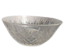 Avon Small Crystal Candy Dish Bowl Wheel Cut Pineapple 5.5&quot; Dia 24% Lead NOS - £6.18 GBP