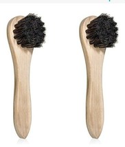 Handle Bristle Horse Hair Brush Shoe Boot Polish Shine Cleaning Dauber B... - £5.53 GBP