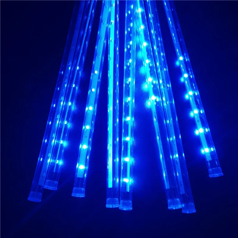 8  Meteor Shower Rain LED String Lights Gar Christmas Decoration for Home Room O - £63.39 GBP