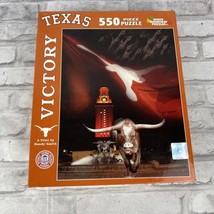 White Mountain Puzzles Texas Victory University Of Texas 550 Piece New Sealed - $23.35
