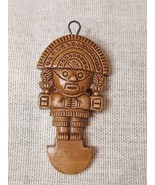 Resin Peruvian / Incan Ceramonial Tumi Pendant - $448.94 MXN