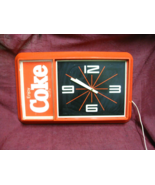 Vintage 1985 Coca Cola Analogue Wall Clock - Tested Working - $247.49