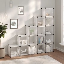  Storage Cube Organizer Transparent Polypropylene, Steel - $148.99