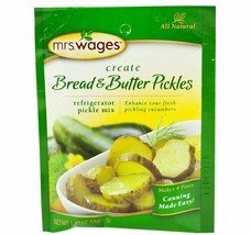 Mrs. Wages Refrigerator Bread &amp; Butter Pickle Seasoning Mix, 1.94 oz. Pa... - £14.20 GBP+