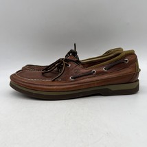 Sperry Mako 2 Mens Brown Slip On Round Toe Leather Boat Shoes Size 12 M - £27.18 GBP