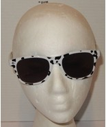 FloridaMilk Undeniably Dairy Sunglasses Cow Print Promo black White - $14.80