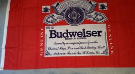 Budweiser King of Beer Flag, 3 x 5 foot - £19.18 GBP
