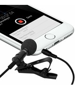 Lavalier Microphone-IPhone/Android Supported-OMNI-1.5M Cable- - $13.44 CAD