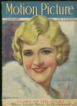 Motion Picture Jan 1928-LAURA LAPLANTE-CHARLES LINDBERGH-GILDA Gray - £75.33 GBP