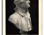 Bust of Thomas Jefferson Museum of Fine Arts Boston MA UNP UDB Postcard K18 - $4.90