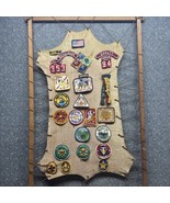 VIntage Boy Scout patches 1970s Florida California Webelos Felt Hide Dis... - €107,81 EUR