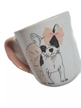Roobee Mara-Mi French Bulldog Coffee Mug Feeling Fancy Tutu Pink Bow Gift - £14.02 GBP