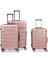 Rose Gold ABS+PC Luggage Set - 20/24/28&quot; - $178.99