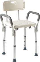 With Padded Armrests And A Back, The Medline Shower Chair Is A Great Bathtub - £43.76 GBP