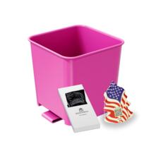 Portable Car Trash Can Mini Garbage Bin w/ Trash Bag Organizer Waterproo... - €11,45 EUR