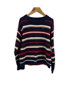 Tommy Hilfiger Striped Crew Neck Sweater Size 6 - £11.75 GBP