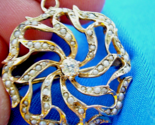 Original EARTH MINED DIAMOND Antique Brooch Nouveau 14K GOLD Pearl Deco ... - $1,325.25