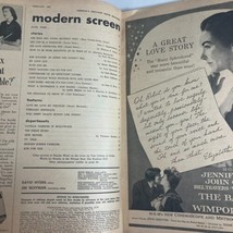 VTG Modern Screen Magazine February 1957 Vol 51 #2 Natalie Wood No Label - £37.92 GBP