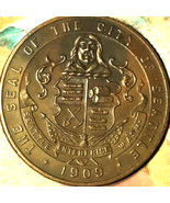 1909 The Seal of the City of Seattle~was worth a dollar back in those days - £115.99 GBP