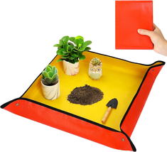 Repotting Mat for Indoor Plant Transplanting and Potting Soil Mess Contr... - $12.22