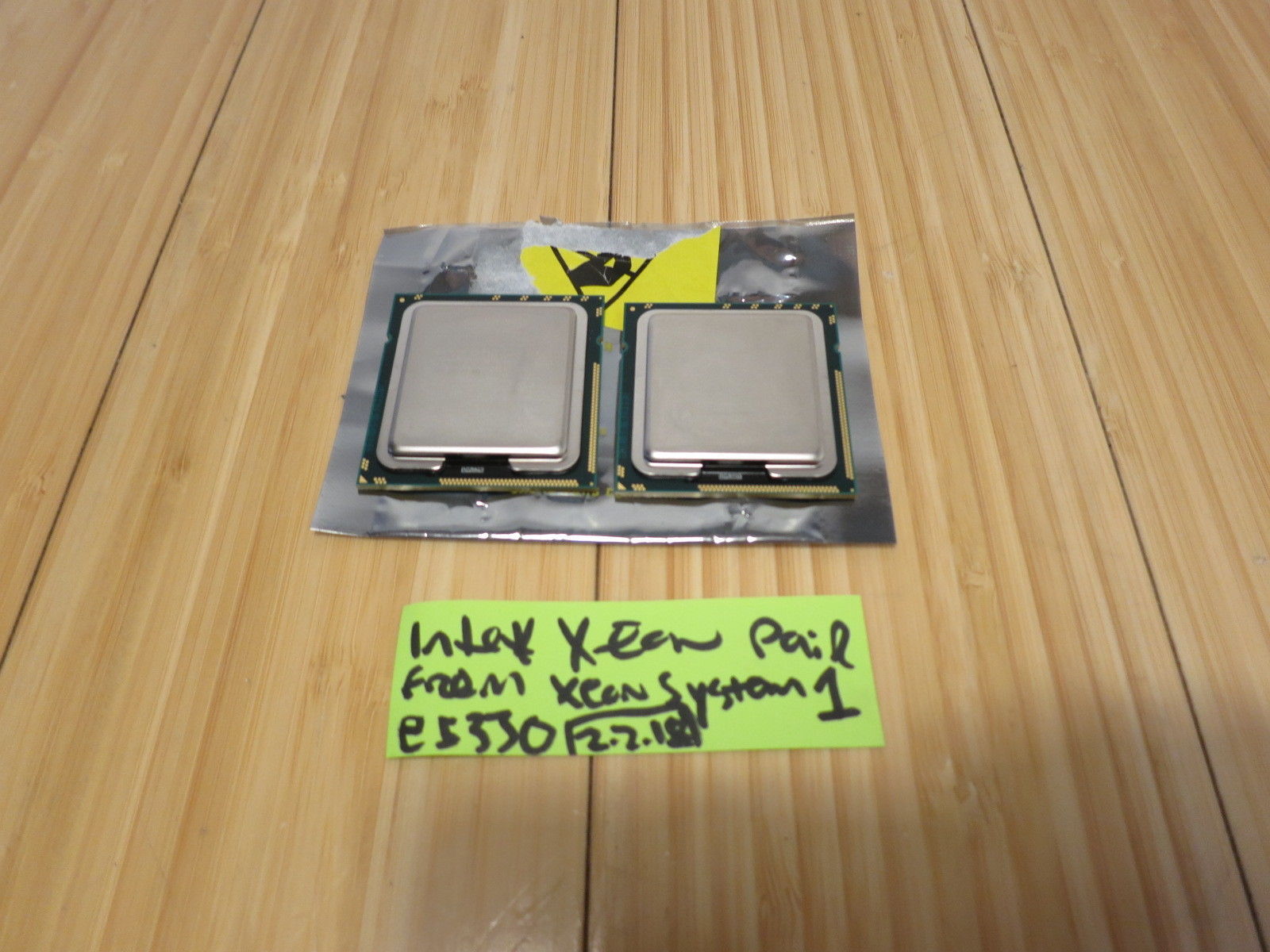 Matched Pair of Intel Xeon E5530 2.4GHz 8MB Quad Core Processor SLBF7 (3 of 4) - £14.75 GBP