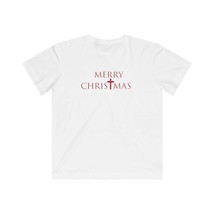 Merry Christmas Kids Tee, Holiday Graphic Shirt, Child Christmas Tee - $556.66 MXN