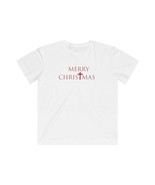 Merry Christmas Kids Tee, Holiday Graphic Shirt, Child Christmas Tee - $41.01 CAD
