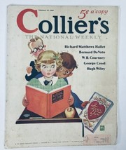 VTG Collier&#39;s Magazine February 15 1936 Owen P. White in Hello Paris! - £15.09 GBP