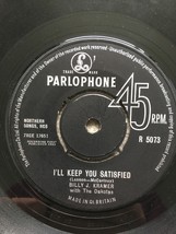 Billy J. Kramer With The Dakotas - I&#39;ll Keep You Satisfied / I Know (7&quot;) - £1.89 GBP