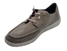 Skechers Men&#39;s Melson Memory Foam Brown Denim Beige Outsole  Shoes Size US 12 - £41.08 GBP