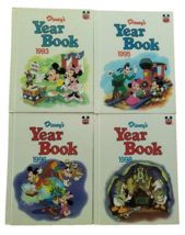 Disneys Wonderful World of Reading Year Book Lot of 4 Hardcover Childrens Annual - £12.80 GBP