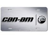 Can Am Inspired Art on Gray FLAT Aluminum Novelty Auto Car ATV License T... - £14.25 GBP
