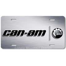 Can Am Inspired Art on Gray FLAT Aluminum Novelty Auto Car ATV License T... - $17.99